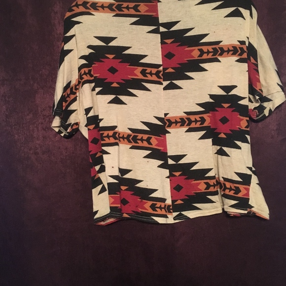 Red Patterned Cardigan - Picture 2 of 2